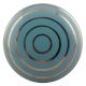 Sea Green Striped Ceramic Flat Cabinet Knobs Online